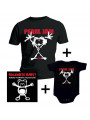 Duo Rockset Pearl Jam Vater-T-shirt & Pearl Jam Baby Body & CD