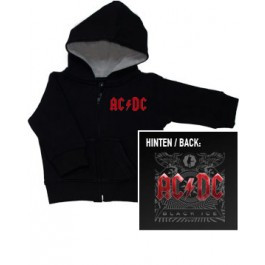 AC/DC Black Ice Metal kinder Sweater/Kapuzenjacke