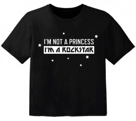 rock Baby Shirt im not a princess im a rockstar