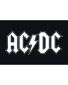 AC/DC Baby Lätzchen Logo 