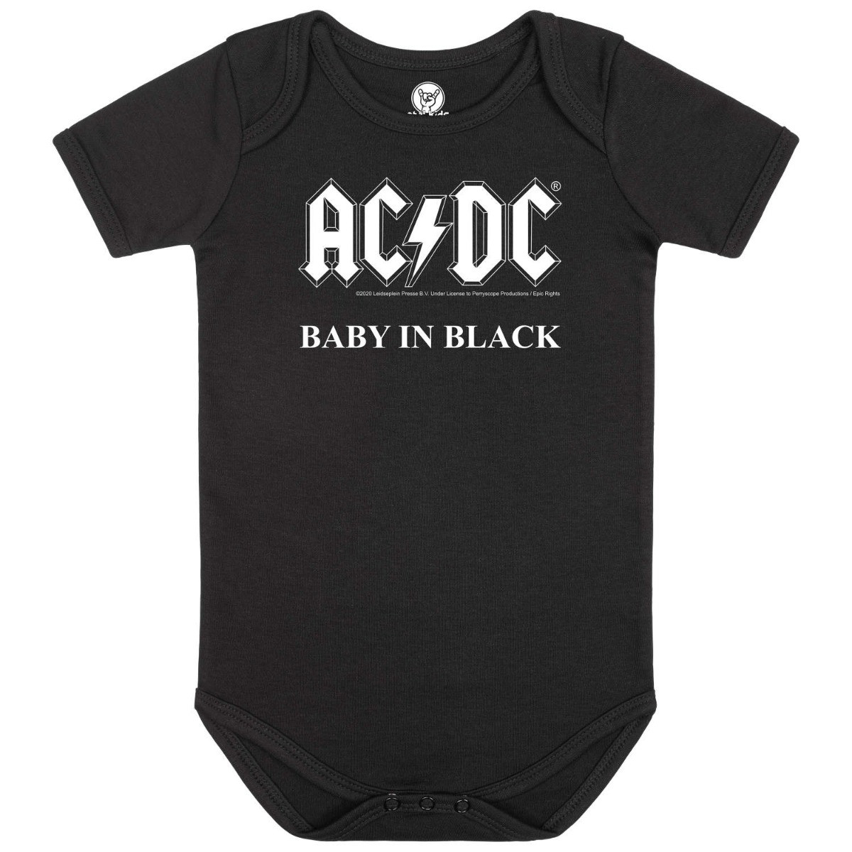 AC/DC Baby Body baby in black