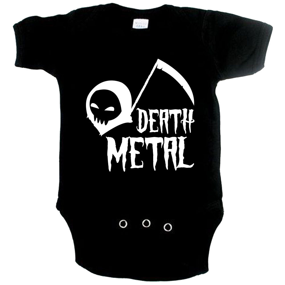 Metal Baby Strampler Daddys little Metal head