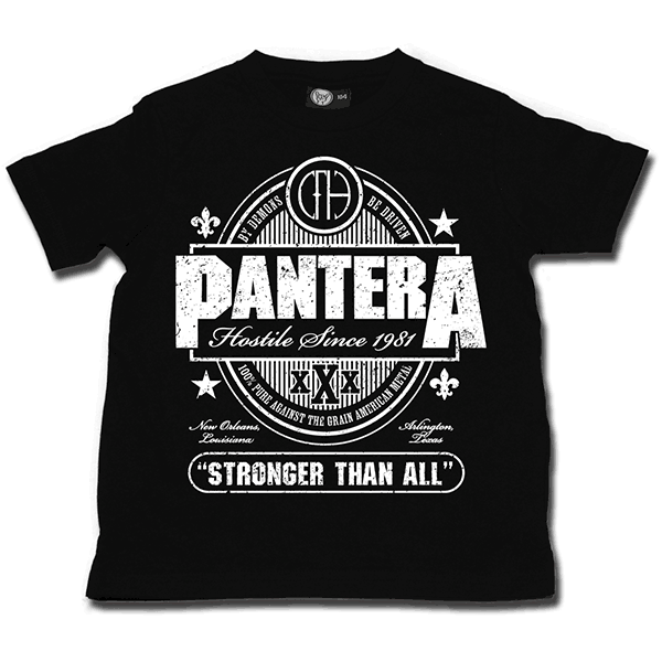 Pantera Kinder T-Shirt Stronger Than All
