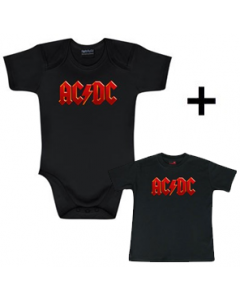 ACDC Baby Body Colour & ACDC Baby T-shirt Colour