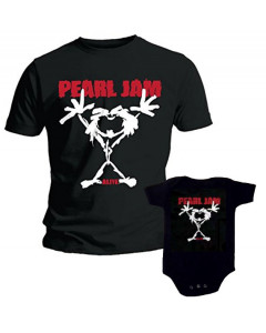 Duo Rockset Pearl Jam Vater-T-shirt & Pearl Jam Baby Body