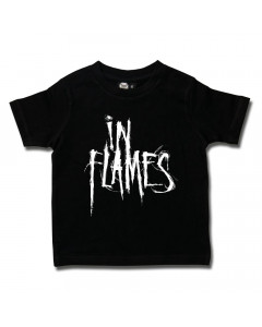 In Flames Kinder T-Shirt Logo In Flames 