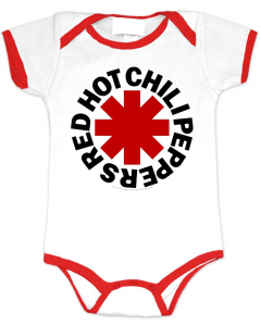 Red Hot Chili Peppers Baby Body White/Red