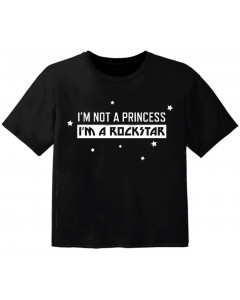 Rock Baby Shirt im not a princess im a Rockstar