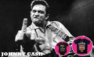 Johnny Cash rock baby kleidung