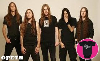 Opeth rock baby kleidung